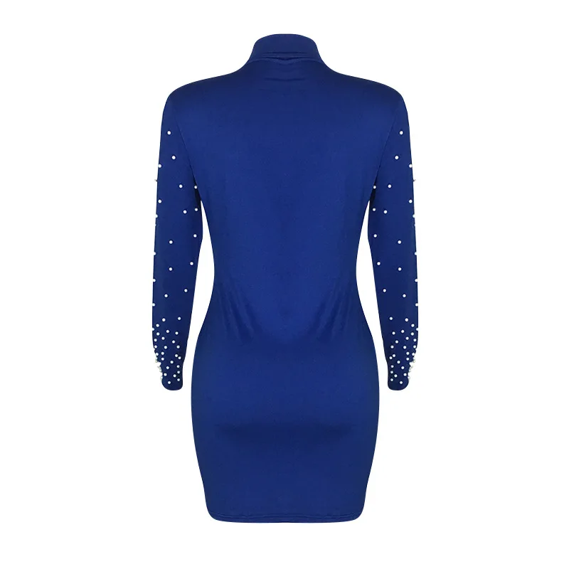 CN975 Ladies Solid Color Round Neck Long-Sleeved Dress Fashion Slim-Fit Bag Hip High Street Banquet Women's Dress
CN975 Ladies Solid Color Round Neck Long-Sleeved Dress Fashion Slim-Fit Bag Hip High Street Banquet Women's Dress