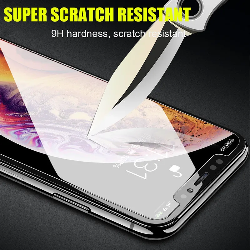 3 шт закаленное стекло для iPhone XR se2 7 8 Plus 12 13Pro Max Защитная пленка экрана 12pro XS |