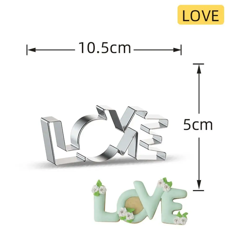 Love Letter Shape Forms For Biscuit Mold Lover Series Design Steel Cookie Cutter Bakeware Pastry Confectionery Tools
Love Letter Shape Forms For Biscuit Mold Lover Series Design Steel Cookie Cutter Bakeware Pastry Confectionery Tools