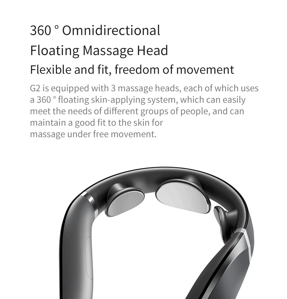 Xiaomi Jeeback G2-1TENS Pulse Neck Massager Electric Massager 3 Head L Shape Wear Far Infrared Heating Neck Electric Massager
Xiaomi Jeeback G2-1TENS Pulse Neck Massager Electric Massager 3 Head L Shape Wear Far Infrared Heating Neck Electric Massager