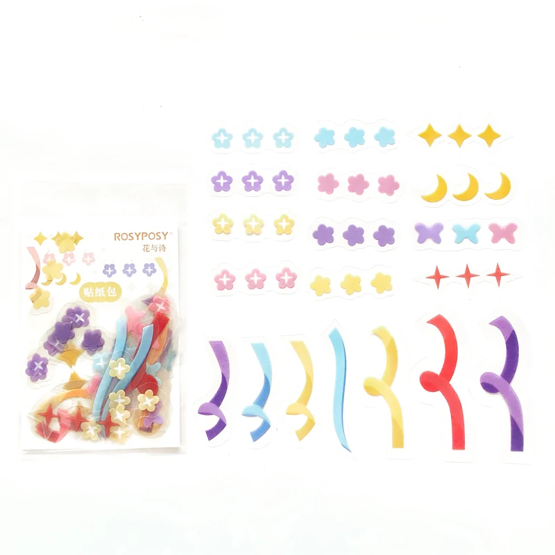 1 Pack ( 40 pieces ) Ribbon Flowers Decorative Stickers Hand Account Cups Notebooks Album Decoration
1 Pack ( 40 pieces ) Ribbon Flowers Decorative Stickers Hand Account Cups Notebooks Album Decoration