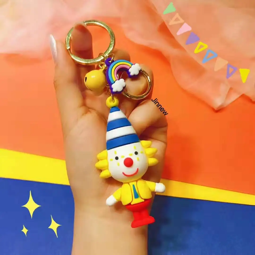 New Happy Clown Key Chain Exquisite Bag Car Pendant Cartoon Cute Clown Key Ring Jewelry Gift
New Happy Clown Key Chain Exquisite Bag Car Pendant Cartoon Cute Clown Key Ring Jewelry Gift