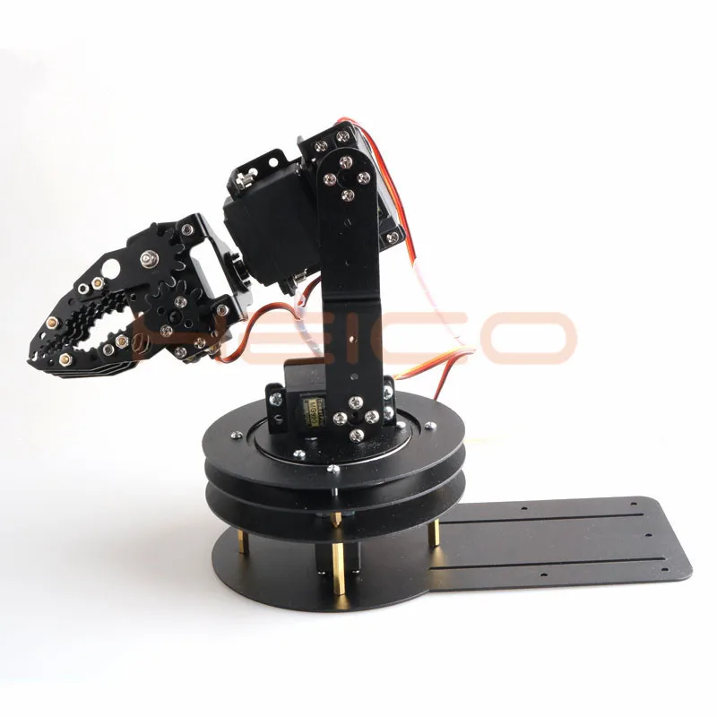 5DOF Mechanical Robot Arm 360 Degree Rotating Base Manipulator With Claw Clamp MG996R APP Bluetooth Control Robotic Model Toy
5DOF Mechanical Robot Arm 360 Degree Rotating Base Manipulator With Claw Clamp MG996R APP Bluetooth Control Robotic Model Toy