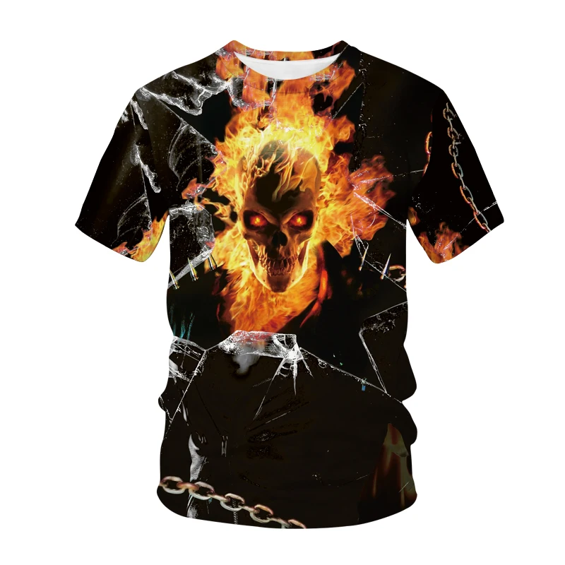 2021 Summer New T-Shirt Rock Metal Band Street Dress Up Skull 3D Printing Casual Fashion T-Shirt Hip Hop Top Fashion Clothing
2021 Summer New T-Shirt Rock Metal Band Street Dress Up Skull 3D Printing Casual Fashion T-Shirt Hip Hop Top Fashion Clothing