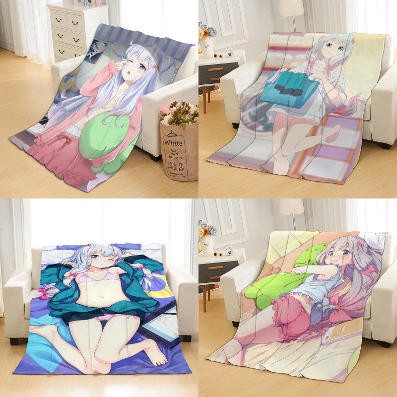 Новое японское аниме эроманга сенсей мультяшное одеяло Izumi Sagiri мягкое покрывало