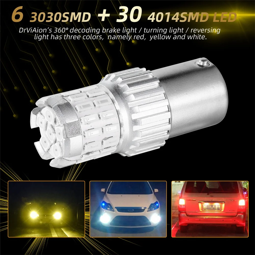 2pcs Drviaion 1156 LED Bulbs BA15S Canbus Turn Signals Bulbs Replacement for Backup Reverse Light Bulb Tail Light Fast delivery
2pcs Drviaion 1156 LED Bulbs BA15S Canbus Turn Signals Bulbs Replacement for Backup Reverse Light Bulb Tail Light Fast delivery