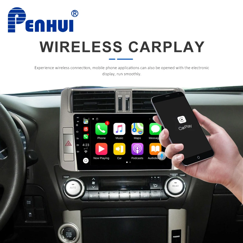 New Android Car DVD For Toyota Prado 120 ( 2010-2013) Car Radio Multimedia Video Player Navigation GPS Android 10.0 Double Din
New Android Car DVD For Toyota Prado 120 ( 2010-2013) Car Radio Multimedia Video Player Navigation GPS Android 10.0 Double Din