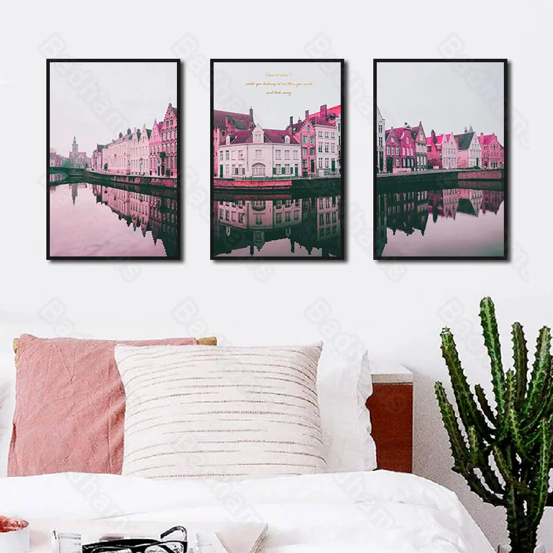 Home Decor Canvas Painting Castle Poster European Style Building Waterproof Ink Painting Modern Girl Bedroom Decoration
Home Decor Canvas Painting Castle Poster European Style Building Waterproof Ink Painting Modern Girl Bedroom Decoration