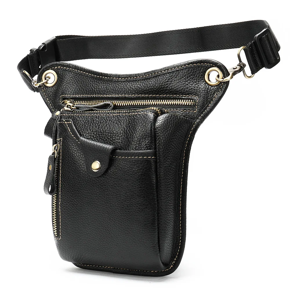 Men's leather waist bag new outdoor sports head layer leather leg bag Korean version of the retro multi-purpose cycling bag
Men's leather waist bag new outdoor sports head layer leather leg bag Korean version of the retro multi-purpose cycling bag