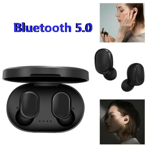 Bluetooth 5.0 Wireless Headset Waterproof Earphone Wireless Headphone Mini Earbud Stereo In-Ear Pods For Xiaomi Redmi IOS
Bluetooth 5.0 Wireless Headset Waterproof Earphone Wireless Headphone Mini Earbud Stereo In-Ear Pods For Xiaomi Redmi IOS