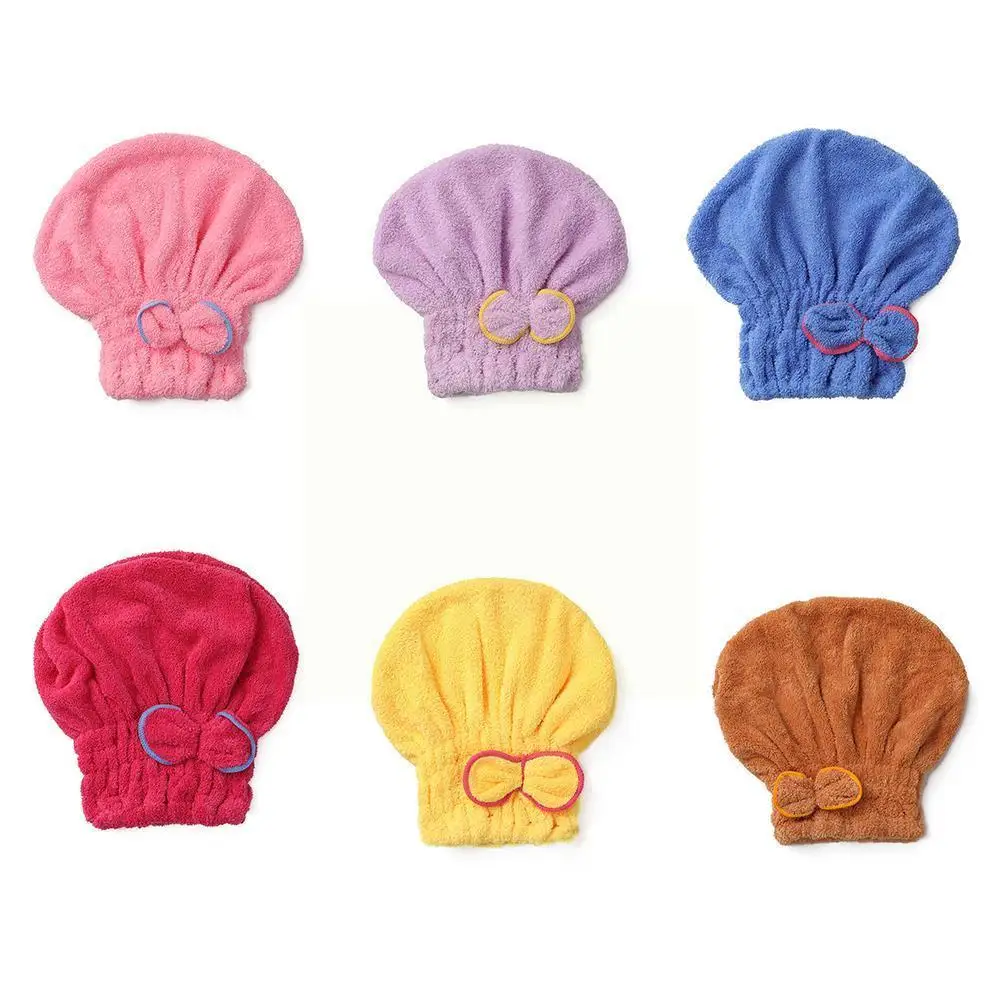 1pc Microfibre Quick Hair Drying Towel Bowknot Coral Bathroom Cap Dry Hair Shower Bath Fleece Soft Accessories Towel Fast H T1y5
1pc Microfibre Quick Hair Drying Towel Bowknot Coral Bathroom Cap Dry Hair Shower Bath Fleece Soft Accessories Towel Fast H T1y5