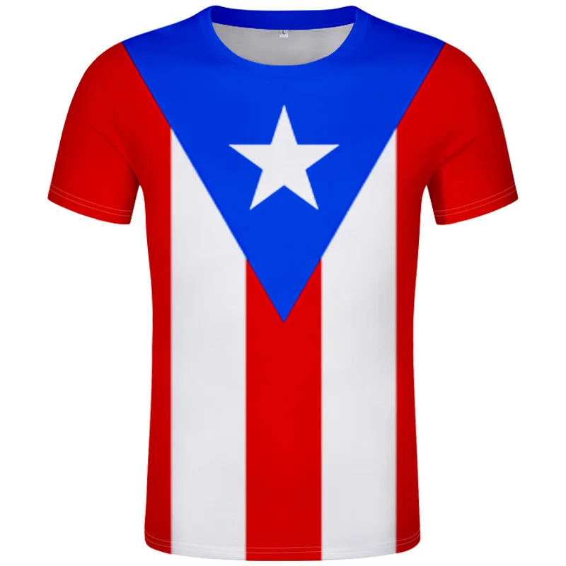Puerto Rico T Shirt Diy Free Custom Made Name Number Pri T-shirt Nation Flag Pr Rican Spanish Country College Logo Photo Clothes
Puerto Rico T Shirt Diy Free Custom Made Name Number Pri T-shirt Nation Flag Pr Rican Spanish Country College Logo Photo Clothes