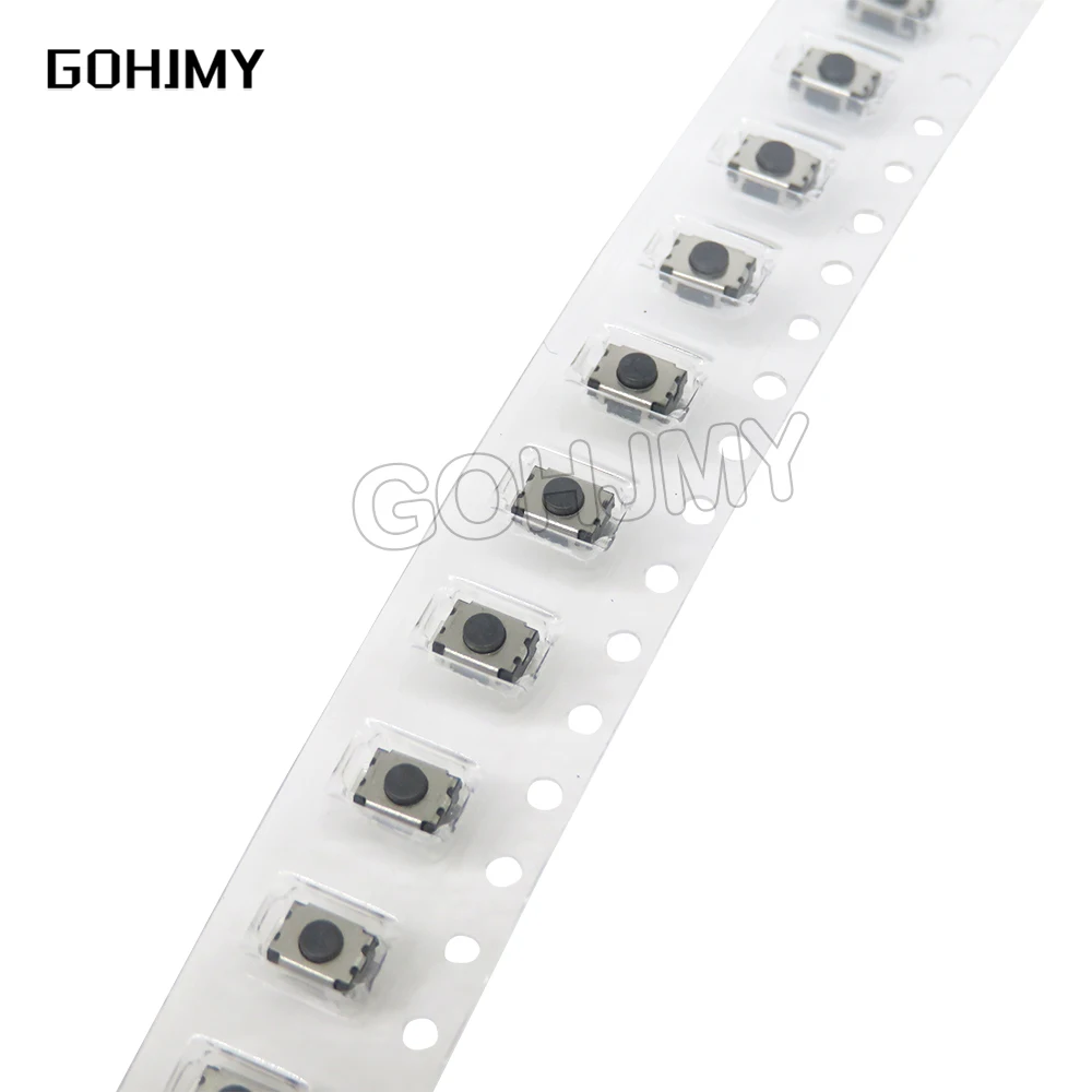 50 шт. 3*4*2 мм сенсорный переключатель 2-контактный коммутационный кнопочный переключатель SMD переключатель 3x4x2 мм Новый
50 шт. 3*4*2 мм сенсорный переключатель 2-контактный коммутационный кнопочный переключатель SMD переключатель 3x4x2 мм Новый