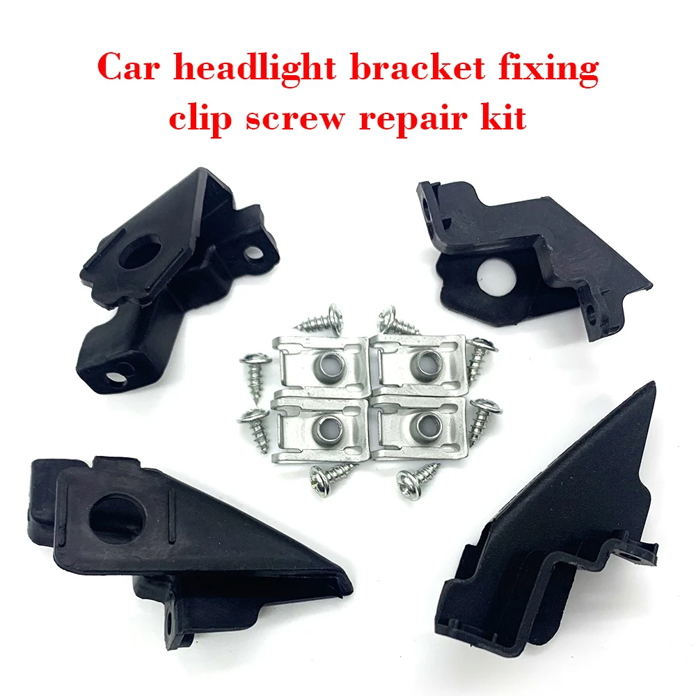 Headlight Repair Kit 4pcs Bracket Mount Clips Right and Left Side Super Bright Car Lights For VW Polo 2009-2017
Headlight Repair Kit 4pcs Bracket Mount Clips Right and Left Side Super Bright Car Lights For VW Polo 2009-2017
