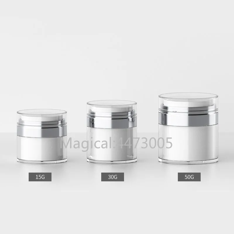 10pcs 15g30g50g Cosmetic Empty Acrylic Airless Emulsion Bottle,DIY Portable Travel Liquid Lotion Pump Package,Cosmetic Cream Jar
10pcs 15g30g50g Cosmetic Empty Acrylic Airless Emulsion Bottle,DIY Portable Travel Liquid Lotion Pump Package,Cosmetic Cream Jar