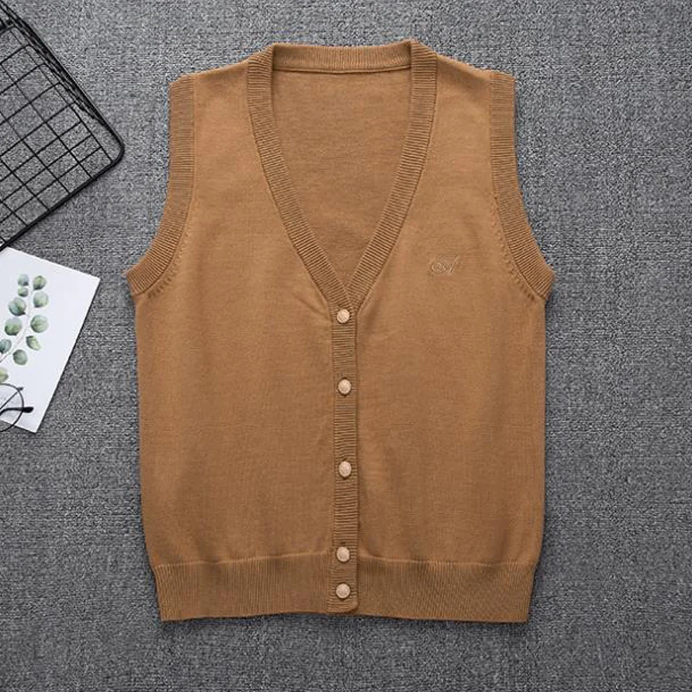 Harajuku Sweater Vest Female Autumn Winter Pink Sleeveless Single-Breasted Buttons Knitted Vest Tank Tops
Harajuku Sweater Vest Female Autumn Winter Pink Sleeveless Single-Breasted Buttons Knitted Vest Tank Tops