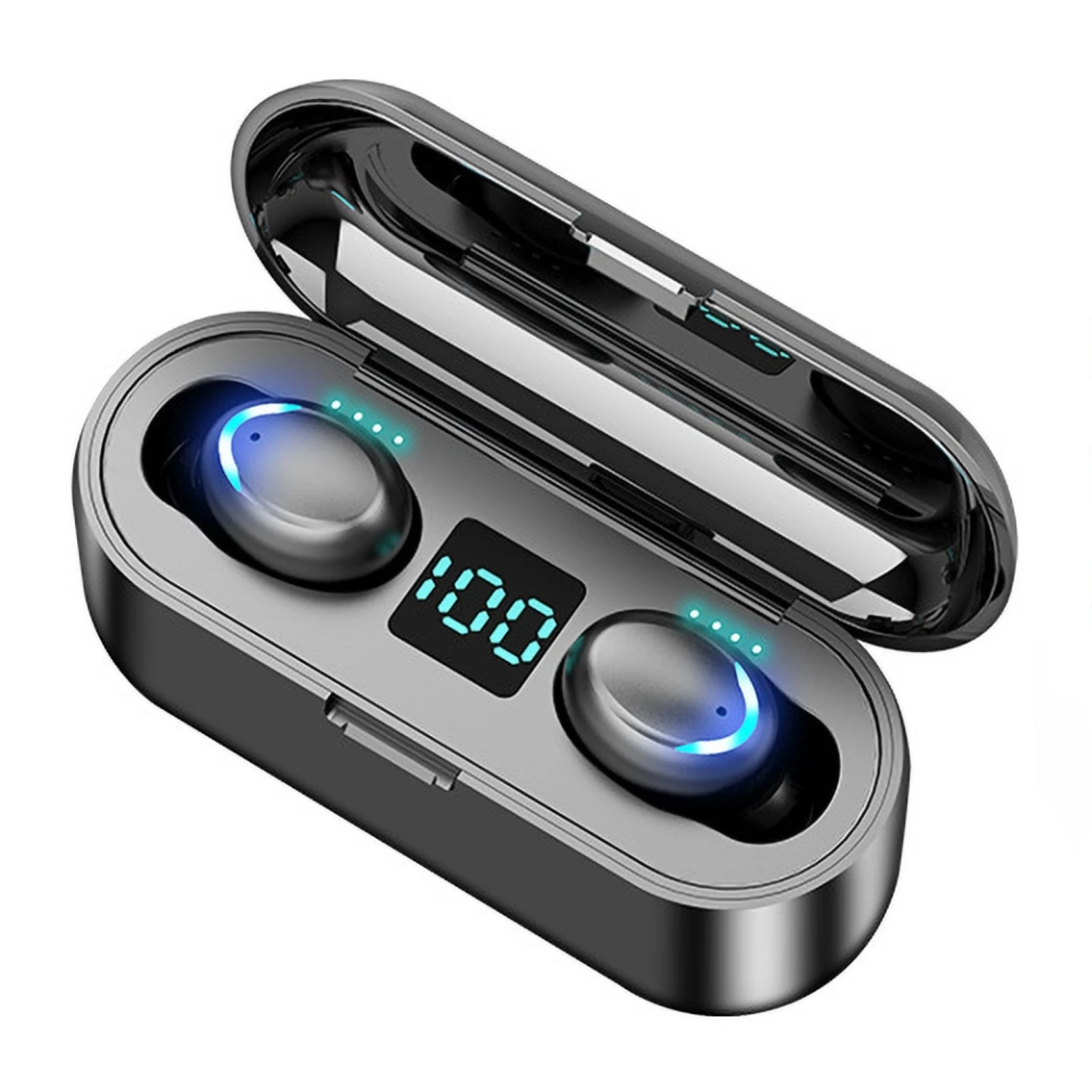 Наушники-вкладыши TWS, Bluetooth-совместимые наушники 5,0, беспроводная Спортивная игровая гарнитура с зарядным чехлом
Наушники-вкладыши TWS, Bluetooth-совместимые наушники 5,0, беспроводная Спортивная игровая гарнитура с зарядным чехлом