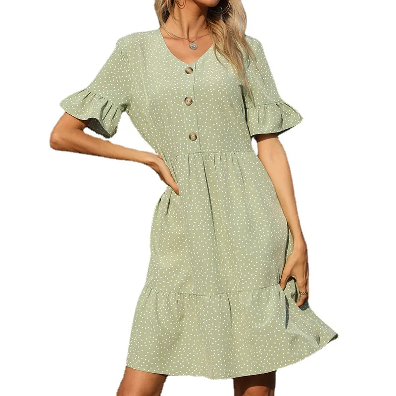 UETEEY Dresses Short Sleeve Dress for Women 2021 Summer Party Vintage Women's Woman Casual Clothes Clothing
UETEEY Dresses Short Sleeve Dress for Women 2021 Summer Party Vintage Women's Woman Casual Clothes Clothing