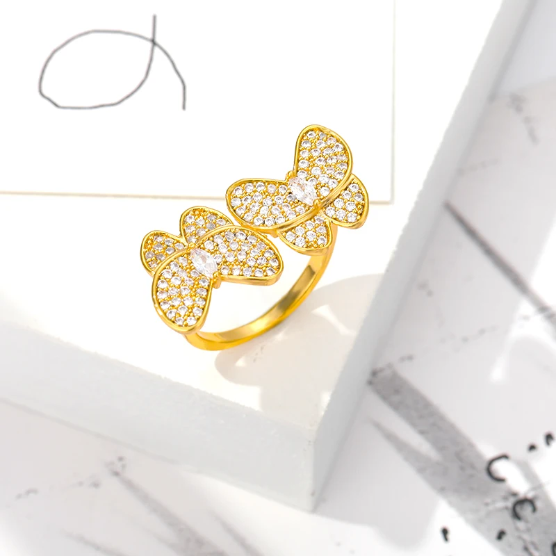 Statement Butterfly Open Rings For Women 2020 New Trendy Jewelry Personality Crystal Big Ring Adjustable Bijoux finger jewelry
Statement Butterfly Open Rings For Women 2020 New Trendy Jewelry Personality Crystal Big Ring Adjustable Bijoux finger jewelry