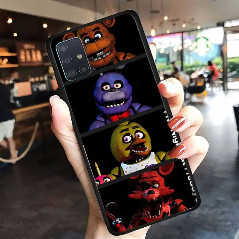TOPLBPCS Fnaf Animatronics Phone Case For Samsung A6 A7 A8 A10 A11 A20 A21 A30 A31 A40 A50 A70 A80 A91 Plus S E Cover
TOPLBPCS Fnaf Animatronics Phone Case For Samsung A6 A7 A8 A10 A11 A20 A21 A30 A31 A40 A50 A70 A80 A91 Plus S E Cover
