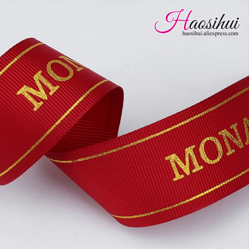 1-1/2''(39mm) Personalized Wedding Ribbons Decoration Grosgrain for Birthday Christmas Party DIY 100 yards/lot
1-1/2''(39mm) Personalized Wedding Ribbons Decoration Grosgrain for Birthday Christmas Party DIY 100 yards/lot