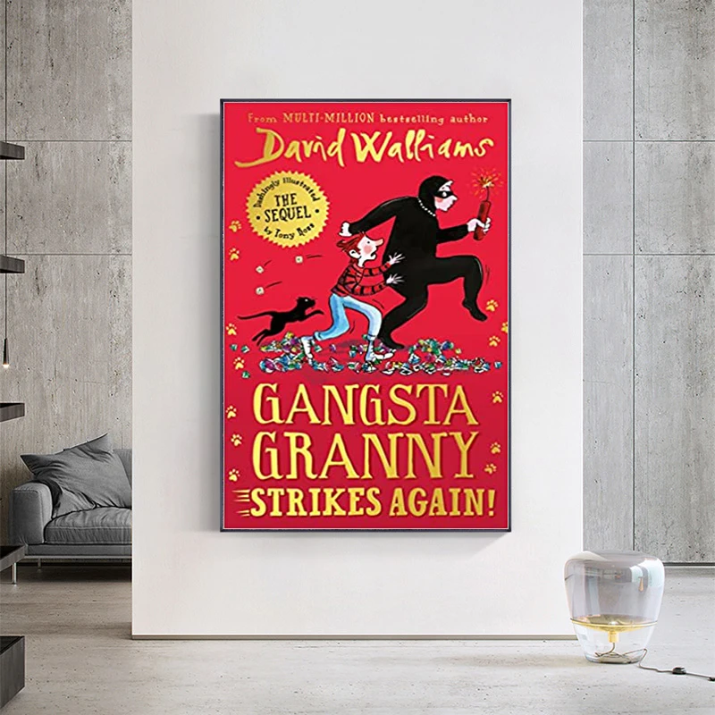 Gangsta Granny Strikes Again!: The Amazing New Sequel To GANGSTA GRANNY, 2021’s Latest Children’s Book By Million
Gangsta Granny Strikes Again!: The Amazing New Sequel To GANGSTA GRANNY, 2021’s Latest Children’s Book By Million
