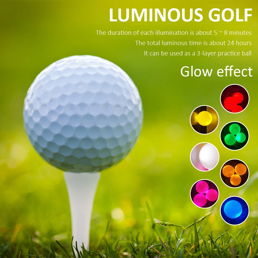 Glow in The Dark Golf Ball Long Lasting LED Luminous Night Ball for Golf Sports Games Xmas Birthday Gifts for Men Women Kids
Glow in The Dark Golf Ball Long Lasting LED Luminous Night Ball for Golf Sports Games Xmas Birthday Gifts for Men Women Kids