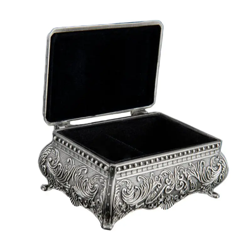 2022 New Vintage Jewelry Trinket Box Rectangle Box Metallic Floral Box Small Gift Storage 2020 trend
2022 New Vintage Jewelry Trinket Box Rectangle Box Metallic Floral Box Small Gift Storage 2020 trend