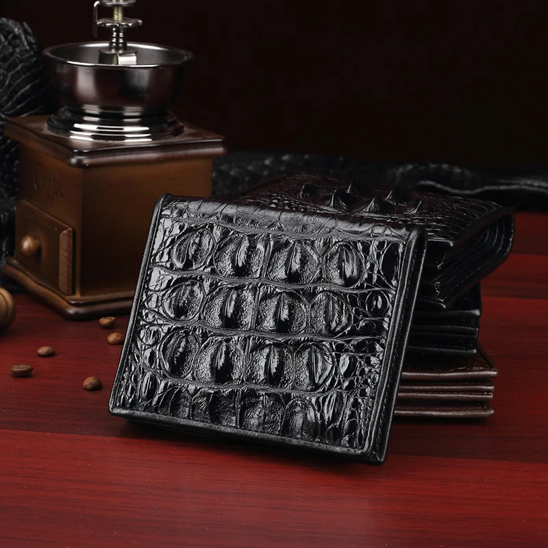 Crocodile leather wallet for man genuine leather small purse vintage wallet short wallet male Crocodile pattern coin purse
Crocodile leather wallet for man genuine leather small purse vintage wallet short wallet male Crocodile pattern coin purse