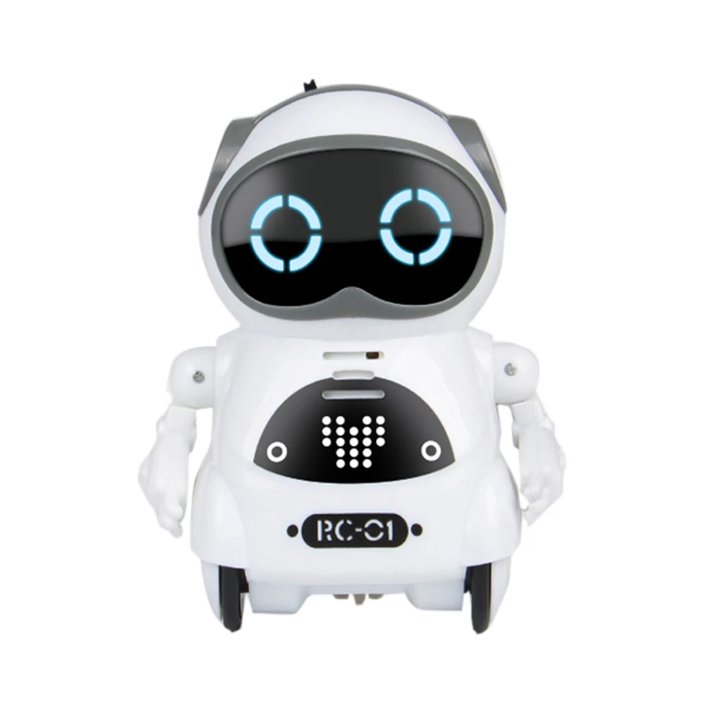 Карманный мини-робот с голосовым управлением запись Поющая танцевальная