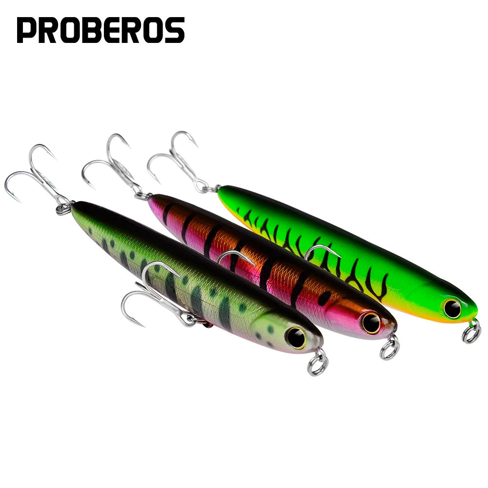PROBEROS 5PCS/lot Pencil Lure Fishing Baits 11cm-13g Artificial Hard Lures With Inner Balls Floating Surface Isca Fishing Tackle
PROBEROS 5PCS/lot Pencil Lure Fishing Baits 11cm-13g Artificial Hard Lures With Inner Balls Floating Surface Isca Fishing Tackle