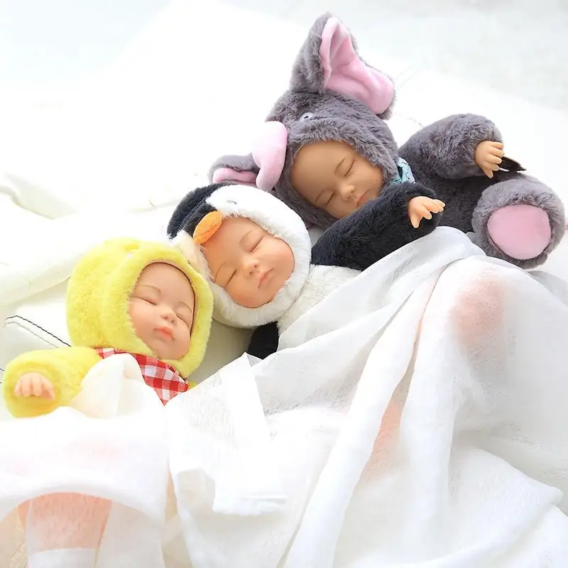 6.69 inch Baby Doll Stuffed Plush Reborn Baby Doll Sleeping Baby Plush Toys Bjd Bebe Doll Silicone Face Toys for Kids Xmas Gift
6.69 inch Baby Doll Stuffed Plush Reborn Baby Doll Sleeping Baby Plush Toys Bjd Bebe Doll Silicone Face Toys for Kids Xmas Gift