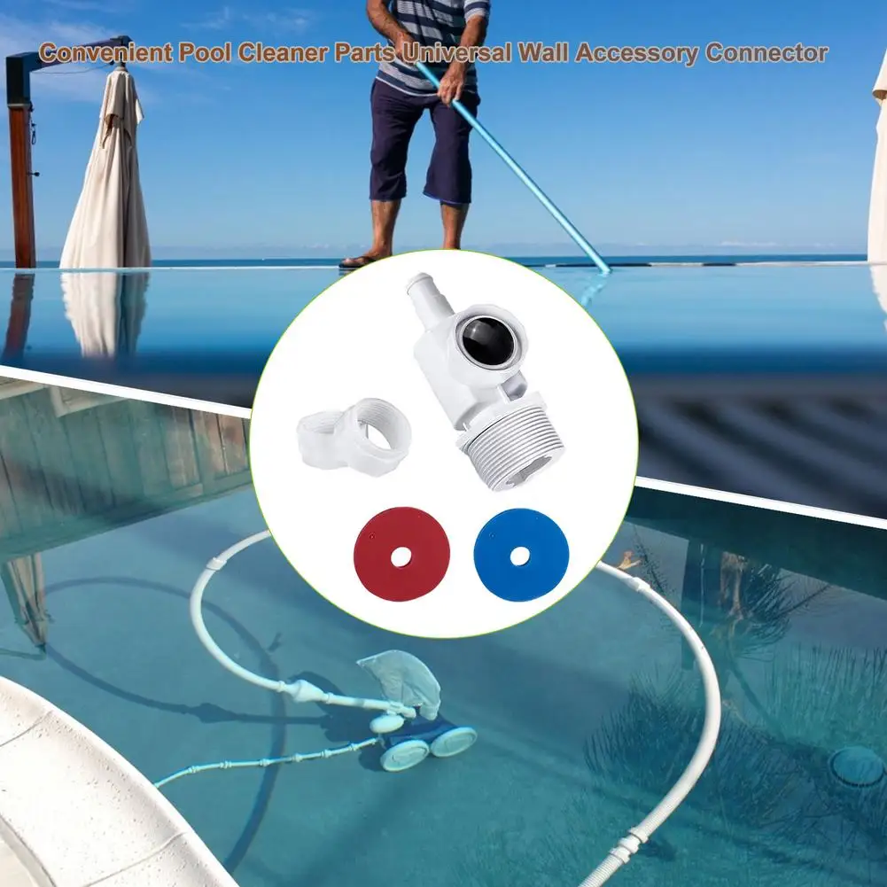 Convenient Pool Cleaner Parts Universal Wall Accessory Connector Sturdy And Durable ABS Material Wide Compatibility
Convenient Pool Cleaner Parts Universal Wall Accessory Connector Sturdy And Durable ABS Material Wide Compatibility
