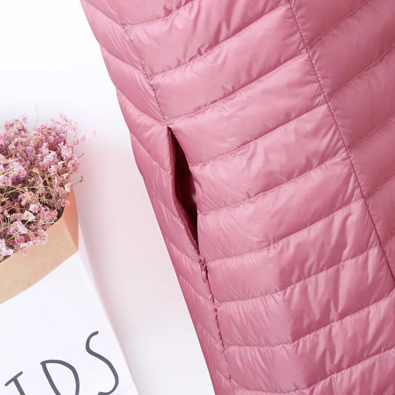 Women WINTER 2021 Coats AUTUMN Jackets Warm Woman Parka hooded Sleeveless 90% White Duck Down Tank Tops pink vest
Women WINTER 2021 Coats AUTUMN Jackets Warm Woman Parka hooded Sleeveless 90% White Duck Down Tank Tops pink vest