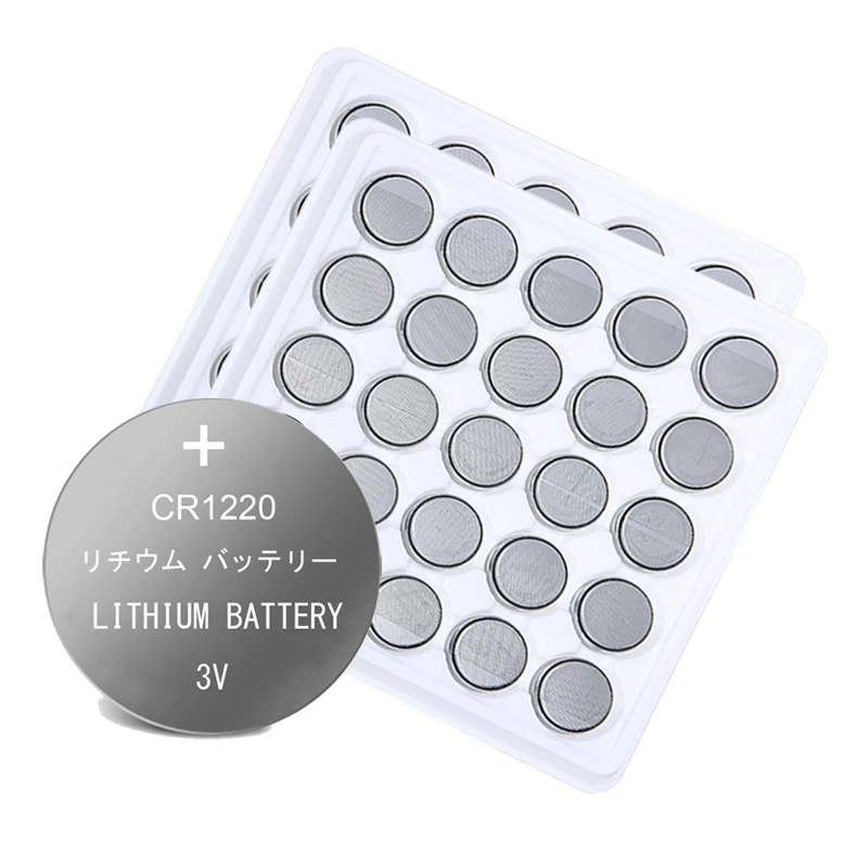 

50pcs CR1220 BR1220 DL1220 Button Coin Cell Battery For Watch Car Remote Key cr 1220 ECR1220 GPCR1220 3v Lithium Batteries