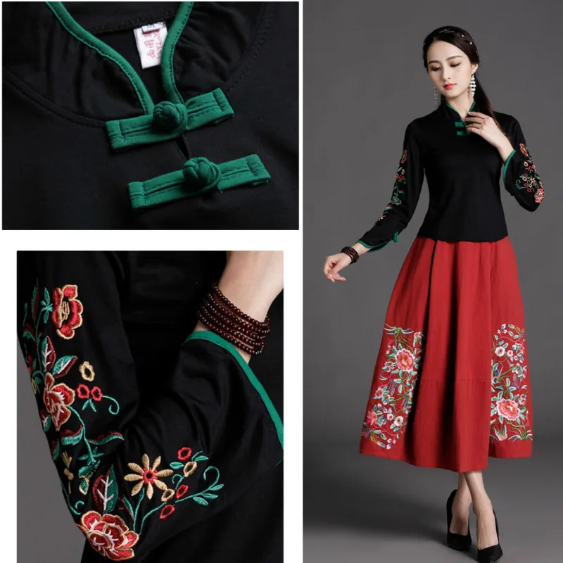 China Style Vintage Hanfu Women Cheongsam Top Fashion Harajuku Tang Suit Clothing Casual Plus Size Chinese Traditional Blouse 
China Style Vintage Hanfu Women Cheongsam Top Fashion Harajuku Tang Suit Clothing Casual Plus Size Chinese Traditional Blouse