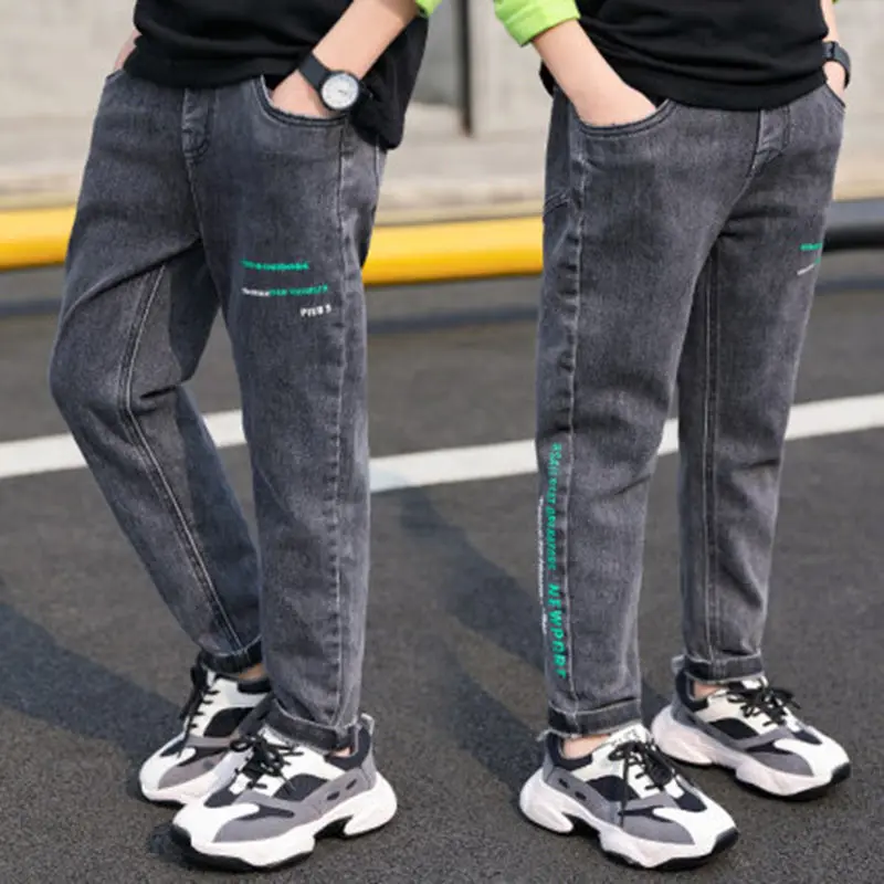 spring autumn Boys Jeans Baby Clothes Classic Pants Children Denim Clothing Boy Casual Bowboy Long Trousers 3-14Y
spring autumn Boys Jeans Baby Clothes Classic Pants Children Denim Clothing Boy Casual Bowboy Long Trousers 3-14Y