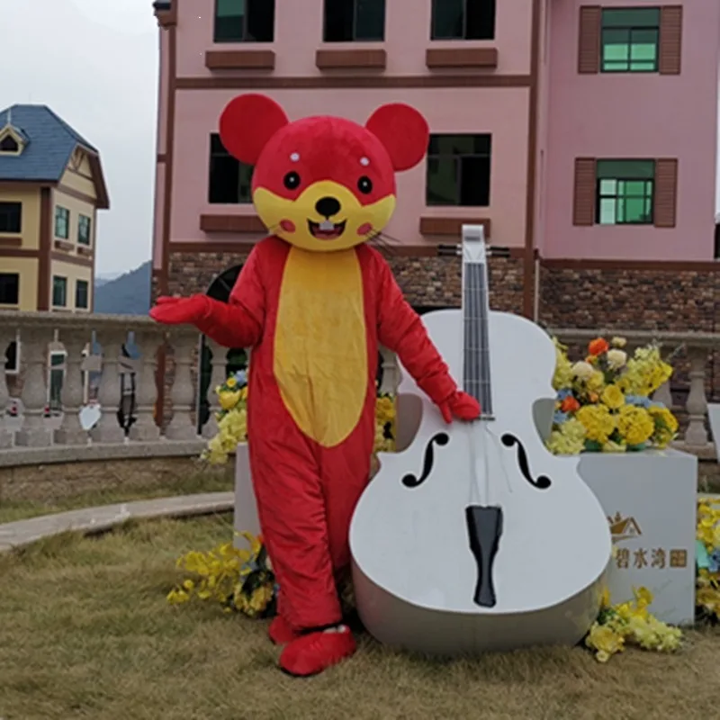 Mouse Mascot Costumes Cartoon Animal for Sale New Red Apparel Unisex Halloween Christmas New Year Cosplay Apparel
Mouse Mascot Costumes Cartoon Animal for Sale New Red Apparel Unisex Halloween Christmas New Year Cosplay Apparel