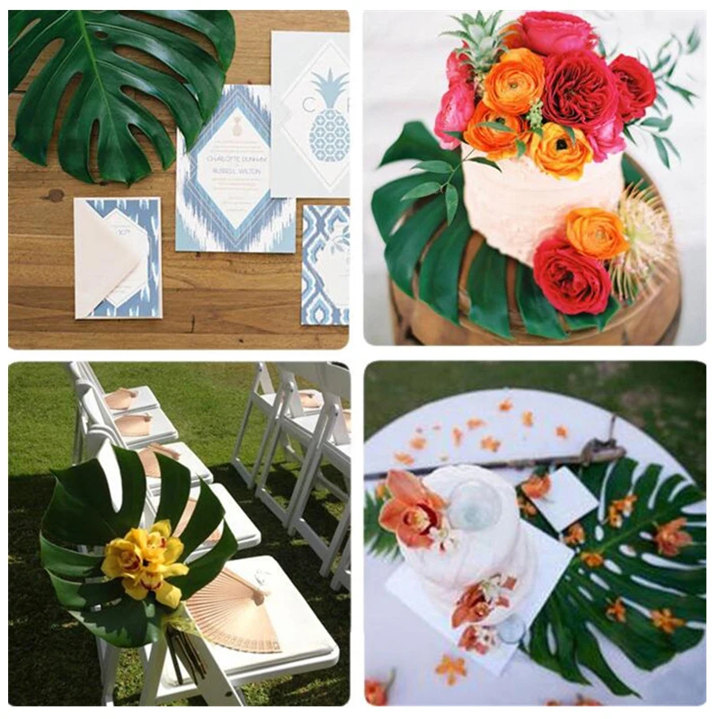 Artificial Monstera Plants 2Pcs Plastic Palm Tree Leaves Home Garden Decoration Accessories Photography Decorative Pot Leaf 
Artificial Monstera Plants 2Pcs Plastic Palm Tree Leaves Home Garden Decoration Accessories Photography Decorative Pot Leaf