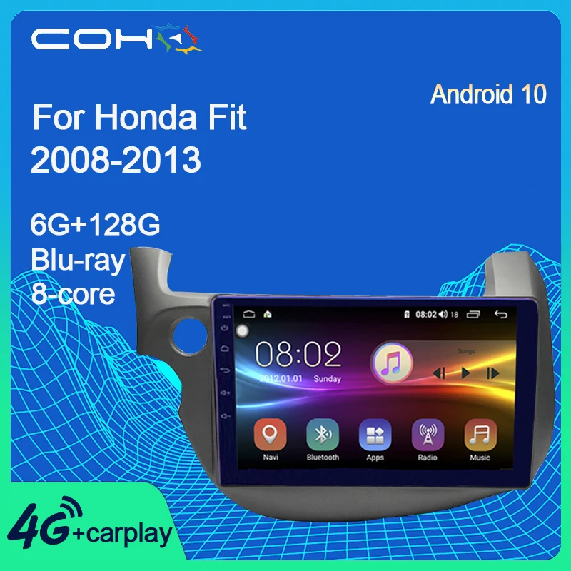 COHO для Honda Fit 2008-2013 Gps навигатор плеер Авто Радио coche стерео Android 10,0 8-core 6 + 128g
COHO для Honda Fit 2008-2013 Gps навигатор плеер Авто Радио coche стерео Android 10,0 8-core 6 + 128g
