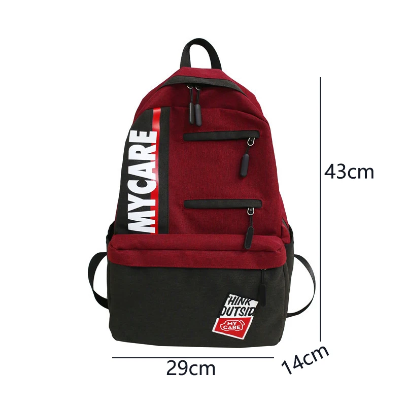 Teen Boys Backpacks School Bag for Girls Bagpack Men High Student Back Pack College Nylon Solid Big Patchwork Youth Backbag New
Teen Boys Backpacks School Bag for Girls Bagpack Men High Student Back Pack College Nylon Solid Big Patchwork Youth Backbag New