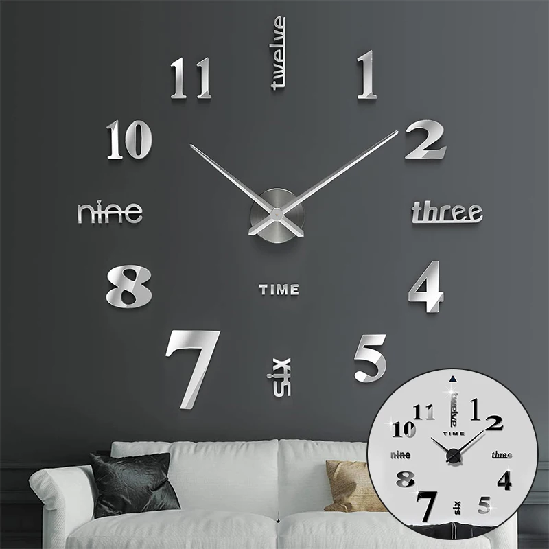 wall clock mirror sticker for Living Room Adjustable Size Frameless Wall Sticker Clock Jumping Seconds Movement Modern Home DIY
wall clock mirror sticker for Living Room Adjustable Size Frameless Wall Sticker Clock Jumping Seconds Movement Modern Home DIY