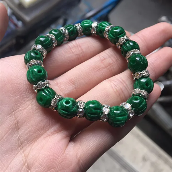 Natural Myanmar green jade bracelets handcarved beads hollow bracelet jadeite jade women men emerald Jade bangles
Natural Myanmar green jade bracelets handcarved beads hollow bracelet jadeite jade women men emerald Jade bangles