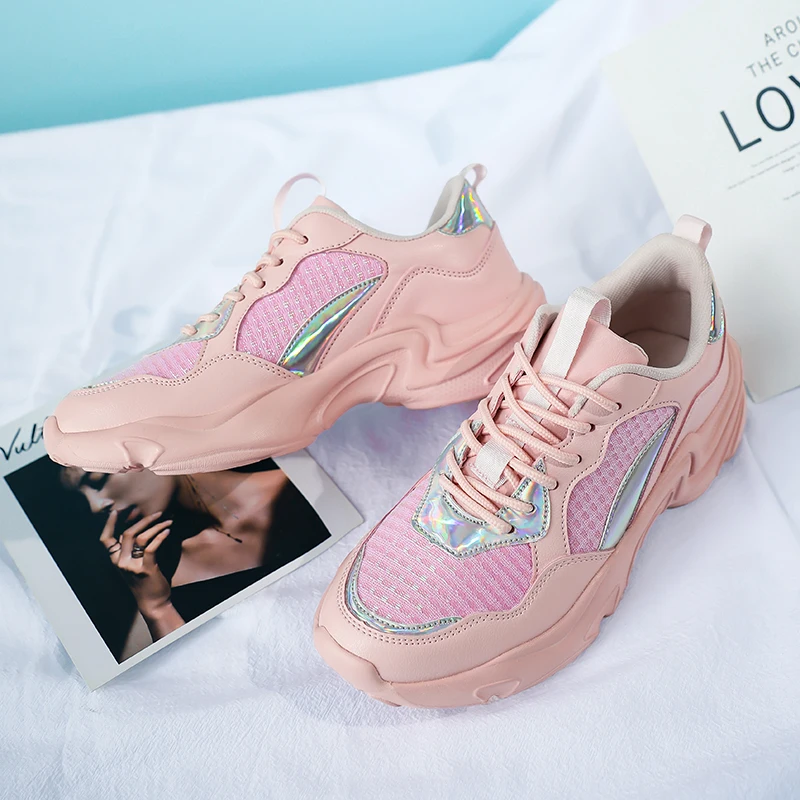 Brand Designe Women Jogging Walking Sneakers Soft Bottom Ladies Running Trainers Pink Womens Running Athletic Shoes Size 35-41
Brand Designe Women Jogging Walking Sneakers Soft Bottom Ladies Running Trainers Pink Womens Running Athletic Shoes Size 35-41