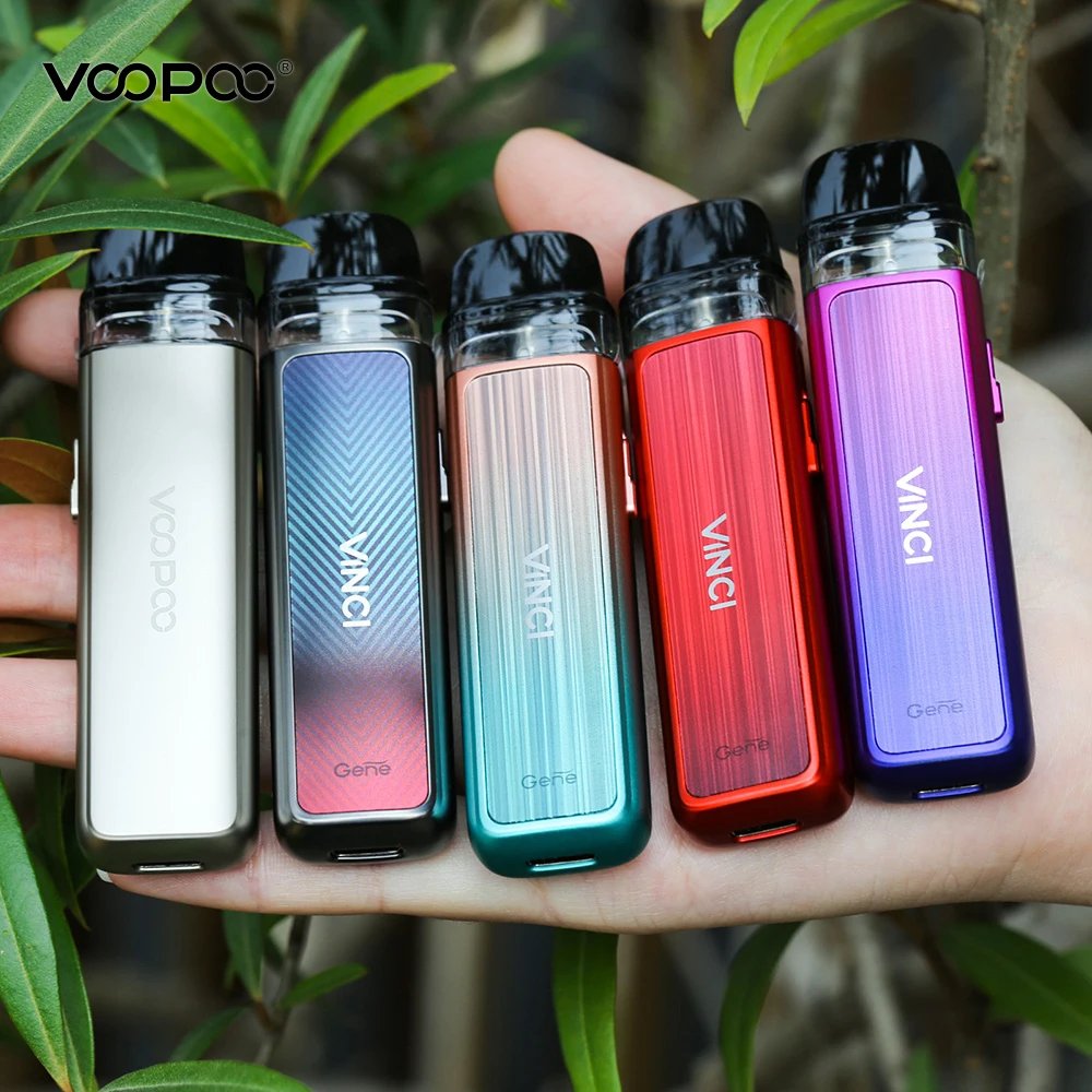 Original VOOPOO (VINCI) Pod Kit Electronic Cigarette 800mAh battery 15W power 2ml Caliburn G Cartridge Pod Electronic Vaporizer
Original VOOPOO (VINCI) Pod Kit Electronic Cigarette 800mAh battery 15W power 2ml Caliburn G Cartridge Pod Electronic Vaporizer