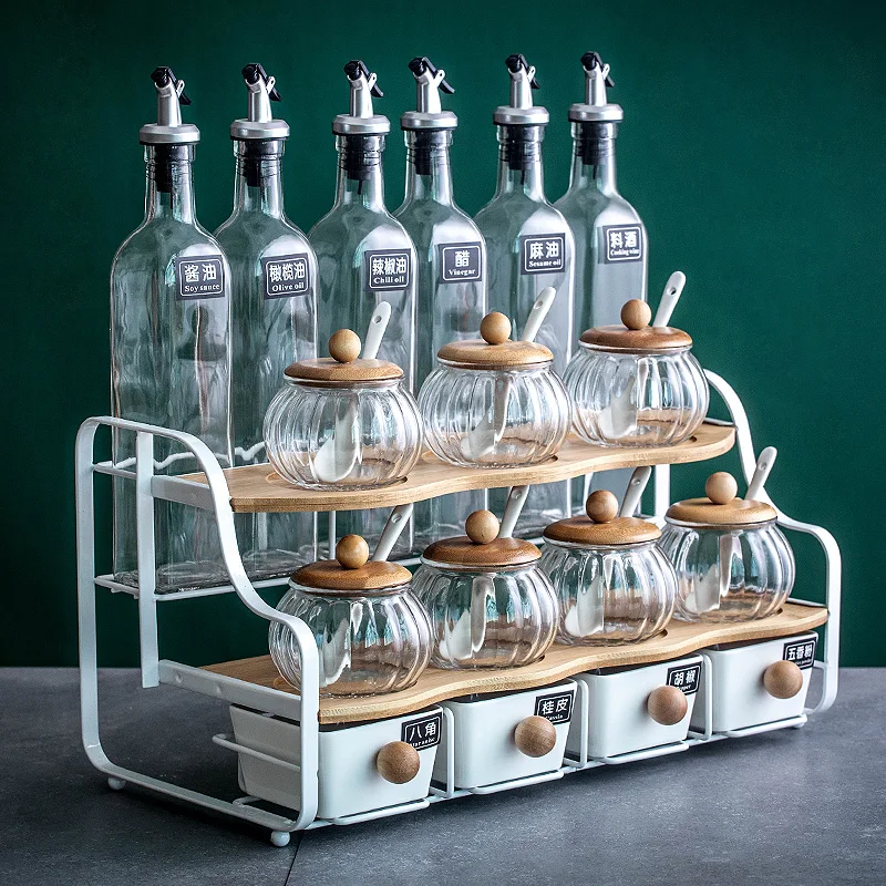 Glass Spice Storage Bottles Jars Kitchen Food Spice Storage Bottles Eco Friendly Kitchen Organizer Rangement Container BC50SN
Glass Spice Storage Bottles Jars Kitchen Food Spice Storage Bottles Eco Friendly Kitchen Organizer Rangement Container BC50SN