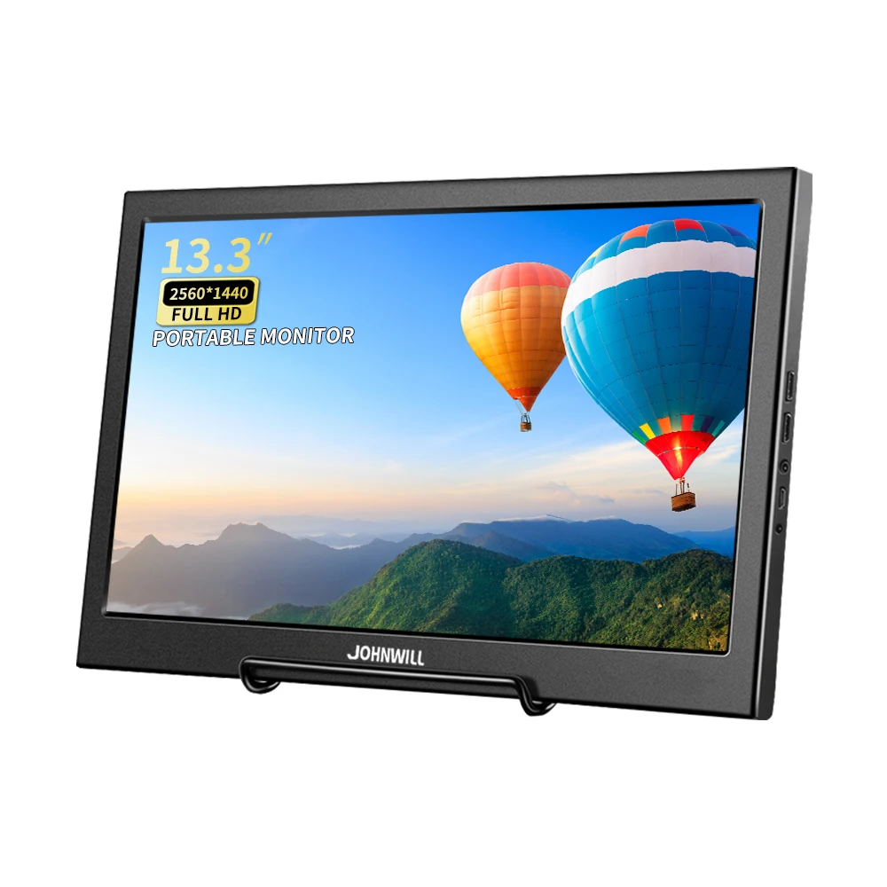 Portable 13.3 HD 2K2560*1440 computer monitor HDMI USB port for PS4 Xiaomi Raspberry Pi switch 
Portable 13.3 HD 2K2560*1440 computer monitor HDMI USB port for PS4 Xiaomi Raspberry Pi switch