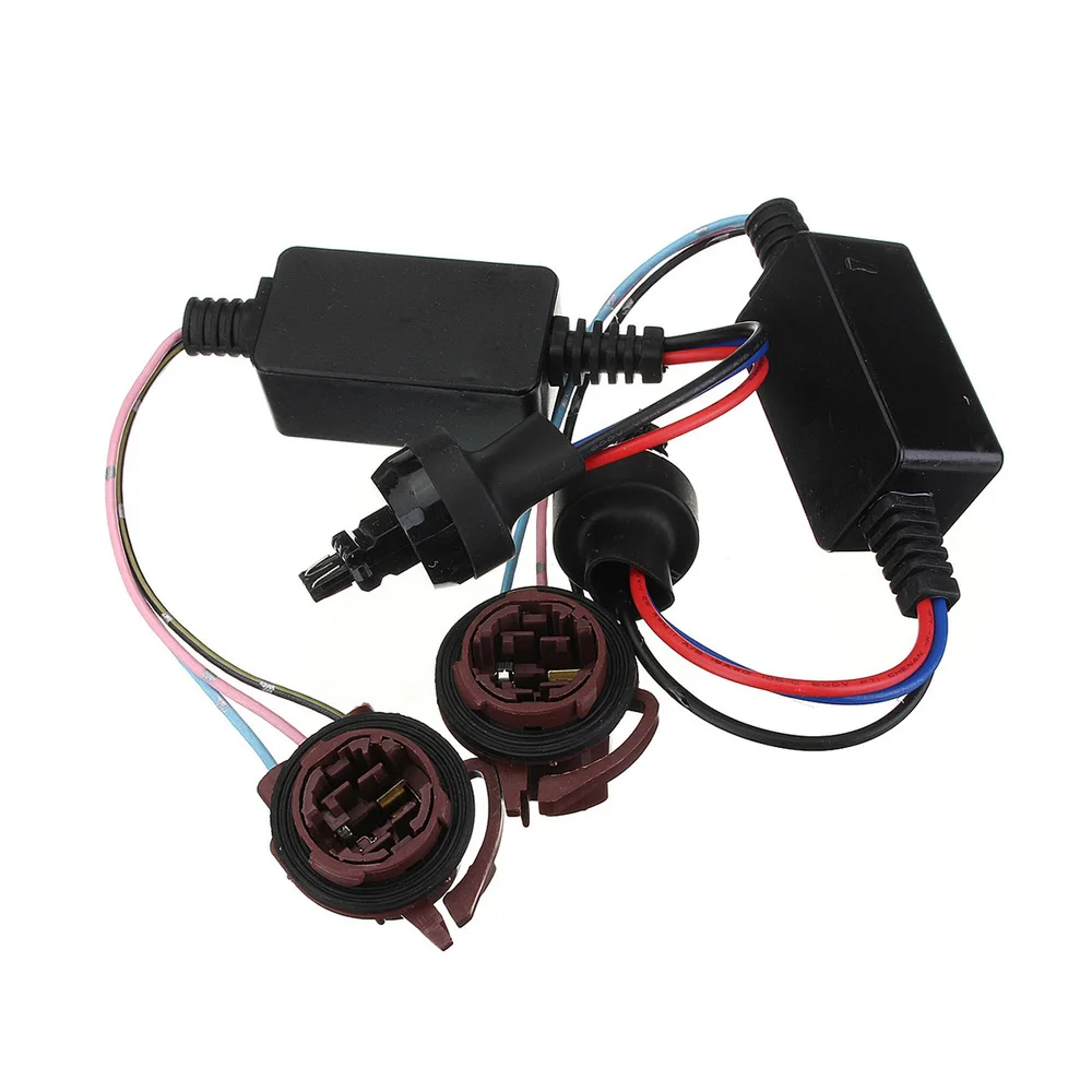 2 Pcs 3157 LED Resistors Decoder Adaptor Car LED Decoder Light Warning Error Canceller Hyper Flash Adapter
2 Pcs 3157 LED Resistors Decoder Adaptor Car LED Decoder Light Warning Error Canceller Hyper Flash Adapter