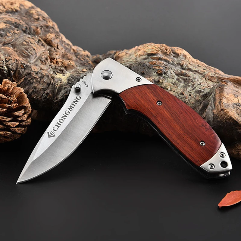 Damascus 7CR15MOV Steel Portable Knife Kitchen Fruit Knife Wood Handle Survival Tactical Pocket Knife Combat Military Knifes
Damascus 7CR15MOV Steel Portable Knife Kitchen Fruit Knife Wood Handle Survival Tactical Pocket Knife Combat Military Knifes