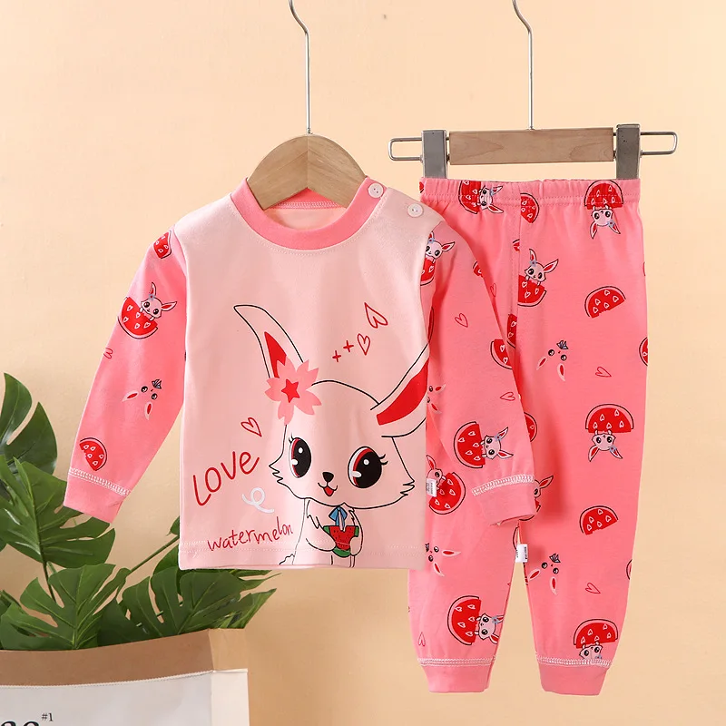 New Long Sleeve Pajamas Set For Boys Girls Clothes Sleepwear Toddler Homewear Cute Pyjamas Kids Cartoon Cotton Suit 2 4 5 7Years
New Long Sleeve Pajamas Set For Boys Girls Clothes Sleepwear Toddler Homewear Cute Pyjamas Kids Cartoon Cotton Suit 2 4 5 7Years